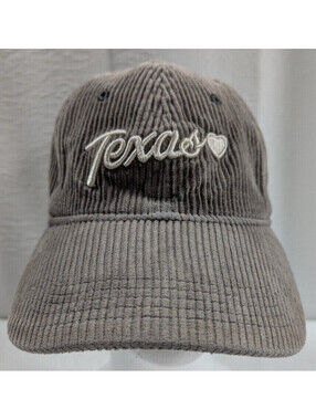 Home Free - Texas - Gray - Adjustable Baseball Cap / Hat - Adjustable